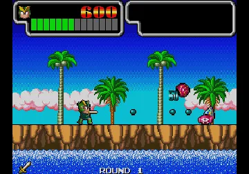 Wonder Boy III - Monster Lair (bootleg) screen shot game playing